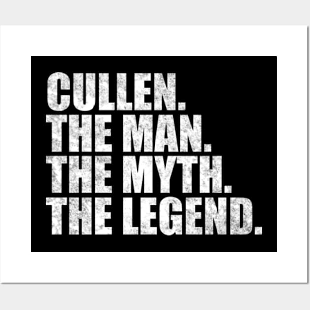 Cullen Legend Cullen Name Cullen given name Wall Art by TeeLogic